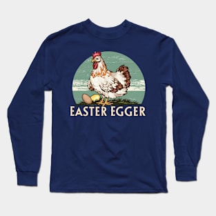 Easter Egger Chicken Long Sleeve T-Shirt